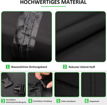 Schutzhülle Gartenbank 600D Oxford 163x66x63/89cm