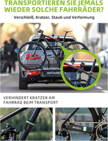 Fahrrad Rahmenschutz 3er Set Carbon Rahmen Schutz Schwarz