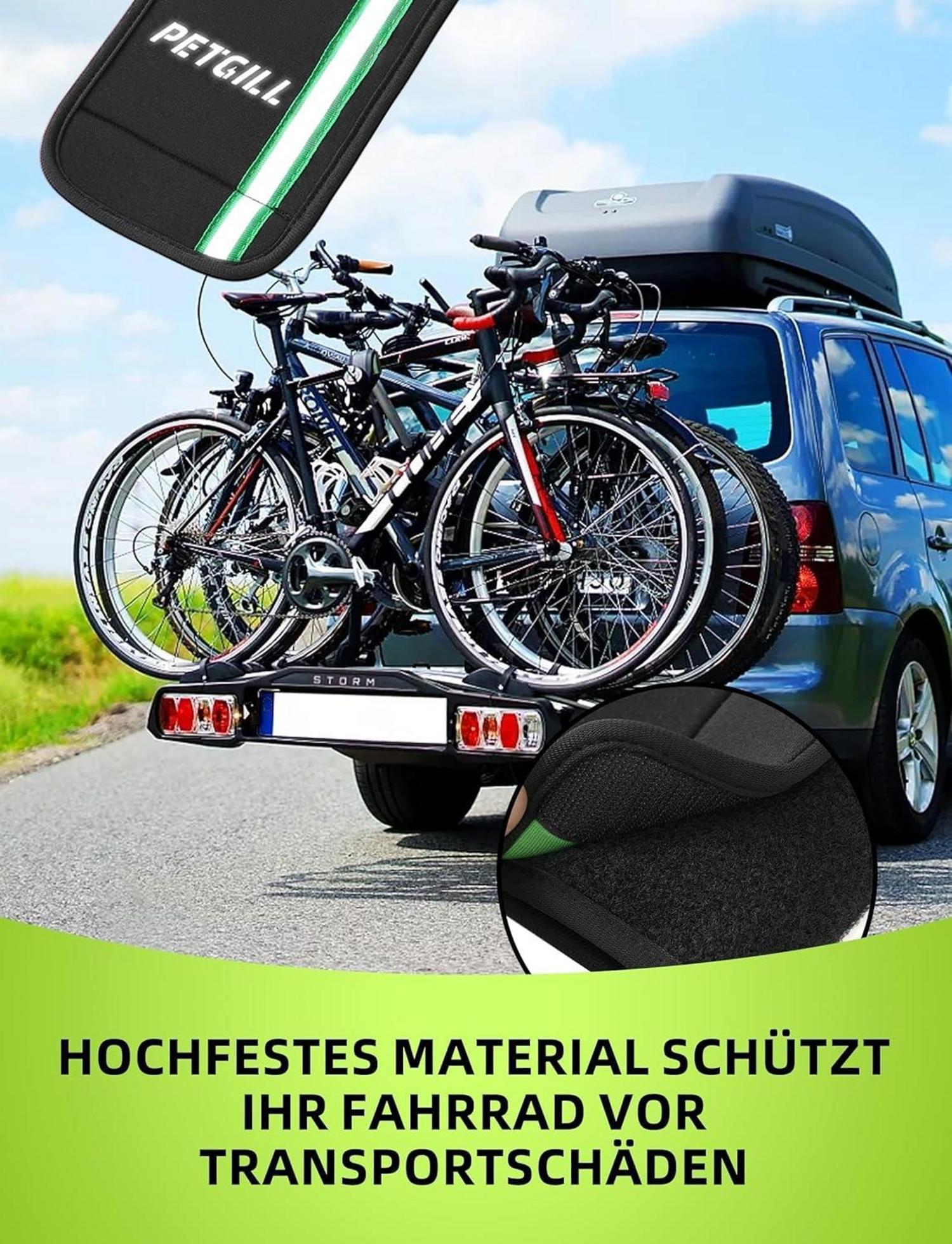 Fahrrad Rahmenschutz Set Thule Carbon Schutz E-Bike Zubehör Schwarz