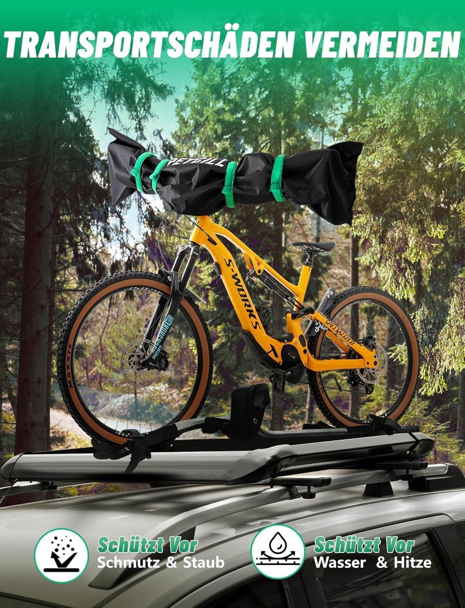 Lenkerschutzhülle Ebike wasserfest staubgeschützt 420D