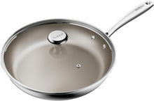 Antihaft-Bratpfanne 28cm Induktion Tri-ply Titan-Keramikpfanne