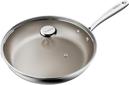 Antihaft-Bratpfanne 28cm Induktion Tri-ply Titan-Keramikpfanne