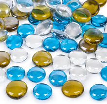 2250g Glassteine Bunt Muggelsteine Deko Glasnuggets Kinder.spielen