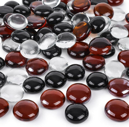 Bunte Glassteine Deko 2250g 1,5-2cm (5LB) - Mosaiksteine Basteln