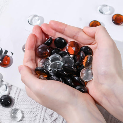 2250g Glasnuggets bunt 1,5-2cm (5LB) Deko Glassteine Kinder