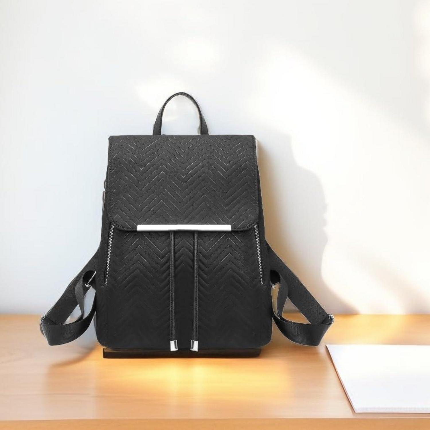 Damen Rucksack Cityrucksack Wasserdicht Schulrucksack Kordelzug