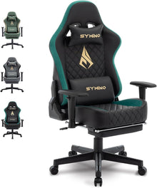 Ergonomischer Gaming Stuhl mit Massagefunktion, verstellbare