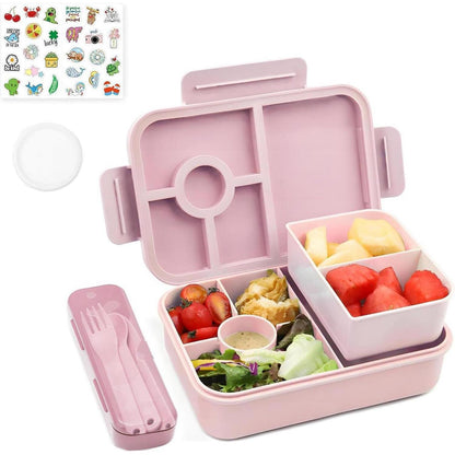 Bugucat Brotdose Kinder 1300ML Auslaufsicher 3PCS - Lunchbox