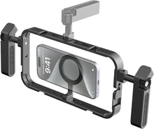 Metall Smartphone Video Rig mit Magnetischer Halterung und Handgriffen