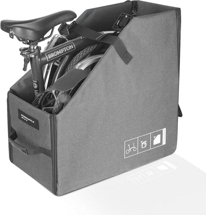 Faltbare Fahrrad Aufbewahrungsbox mit MOLLE-Gurten & Regenabdeckung
