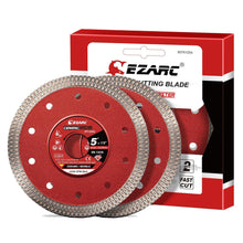 EZARC Diamant Trennscheiben 125 mm Extra Dünn Nass Trocken 2er-Set