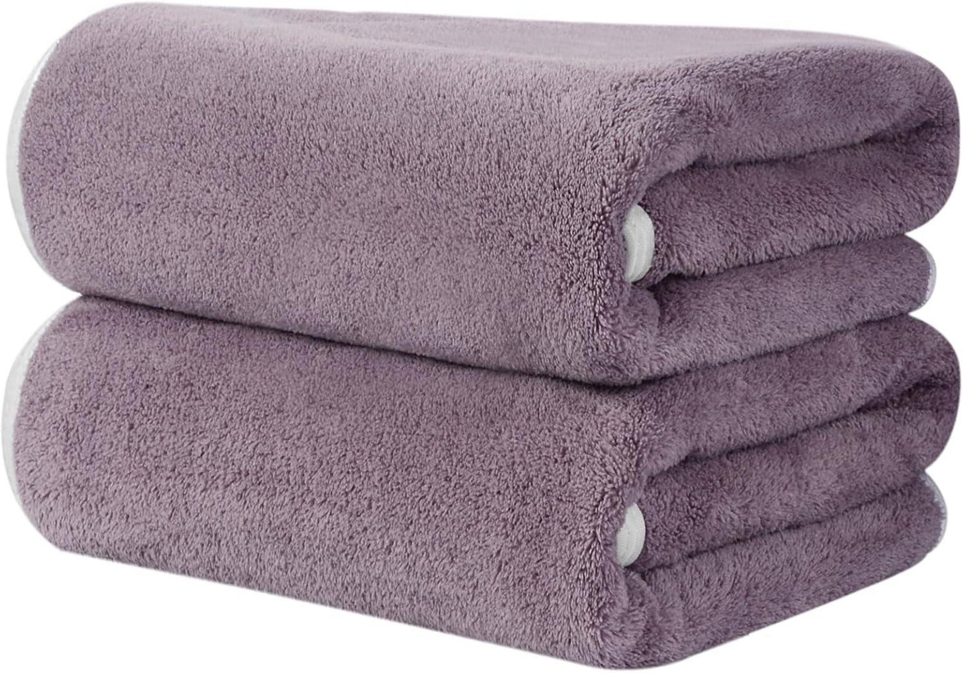 Mikrofaser Handtuch Set 2er-Pack, Flauschiges Badetuch 50x100cm