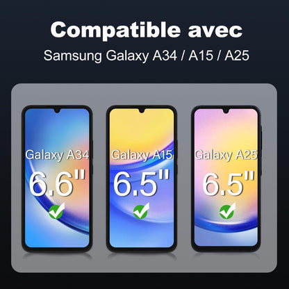 Panzerfolie Samsung Galaxy A34 5G/4G 6,6 Zoll 3er Pack