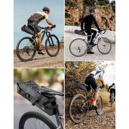 Fahrrad Satteltasche 11L wasserdicht reflektierend robust