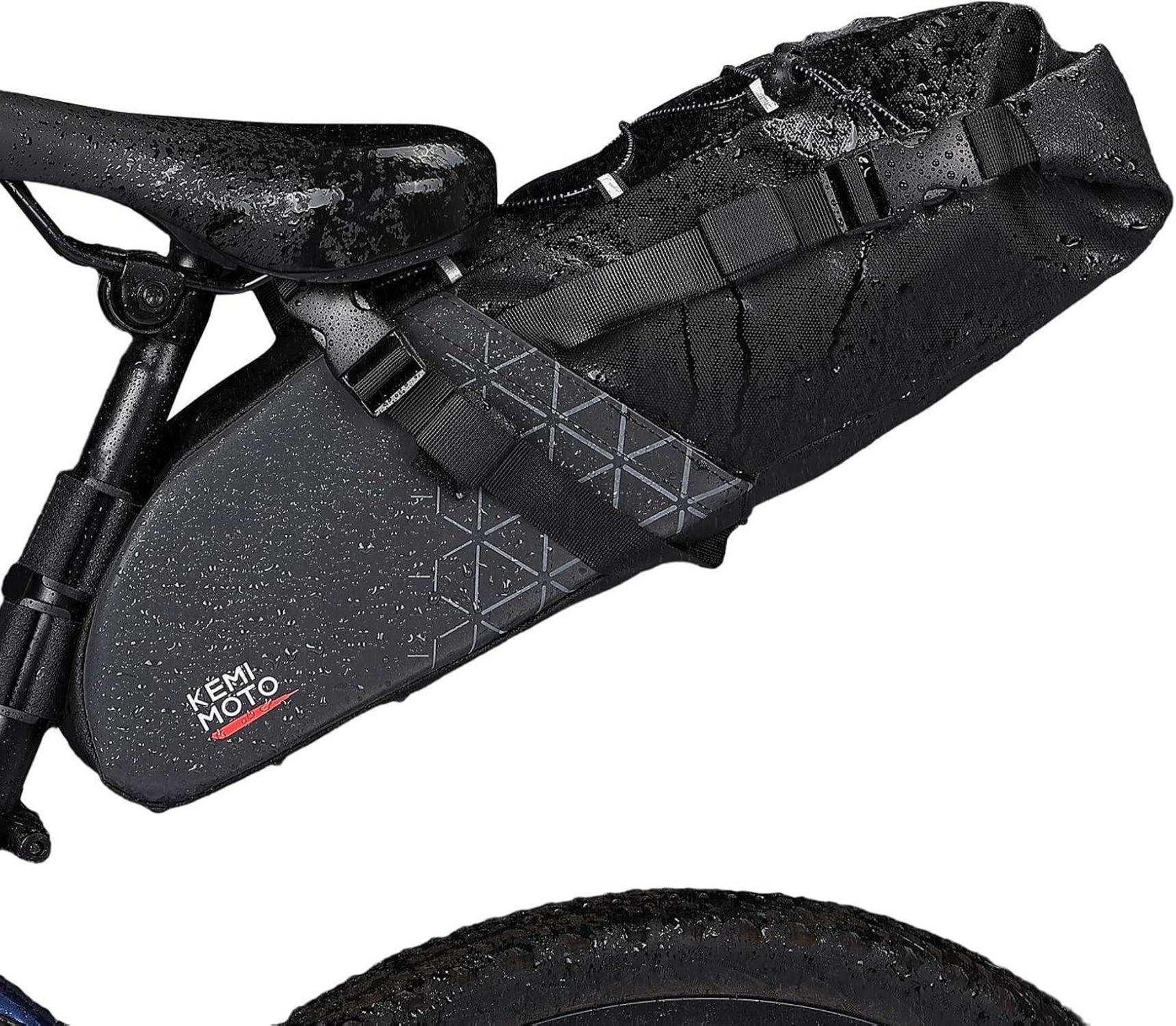 Wasserdichte Fahrradsatteltasche 11L für E-Bike und