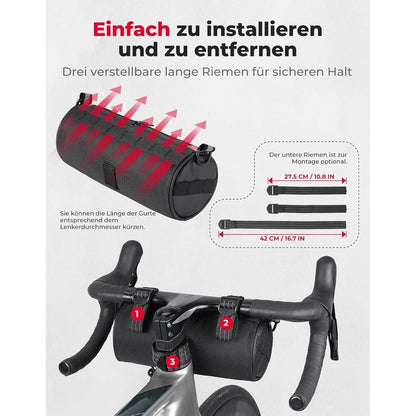 Lenkertasche Fahrrad Wasserdicht Bikepacking Umhängetasche