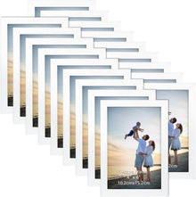 Bilderrahmen Set für Wand & Tisch 10x15cm Weiß 18er-Set