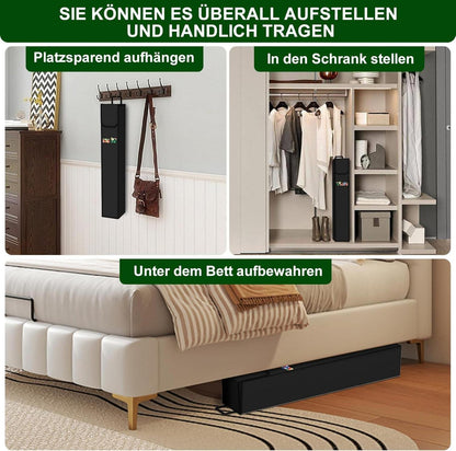 Geschenkpapier Aufbewahrungstasche Oxford Wasserdicht 79x13x13cm Schwarz