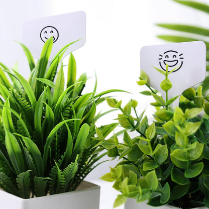 200 Stk. Mini Pflanzenschilder Wetterfest Gartenstecker Kräuterschilder
