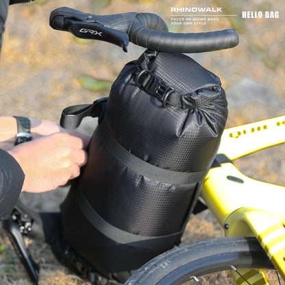 Fahrrad Lenkertasche Wasserdicht 12L Fronttasche Bikepacking Rolle Bag