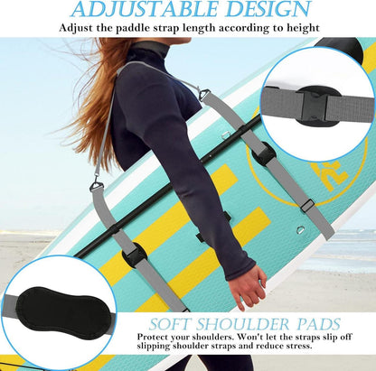 Surfboard Tragegurt Paddelboard Carry Strap Schultergurt Grau