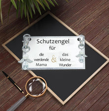 Schutzengel Schlüsselanhänger Geschenk werdende Mama