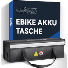 Coicer E-Bike Akku Tasche Schutz feuerfest L-51.8X14.5X15 cm