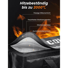Coicer E-Bike Akku Tasche Schutz feuerfest L-51.8X14.5X15 cm