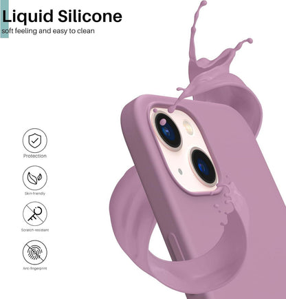 Silikon Case für iPhone 13 6,1 Zoll - Flüssiges Silikon Handyhülle