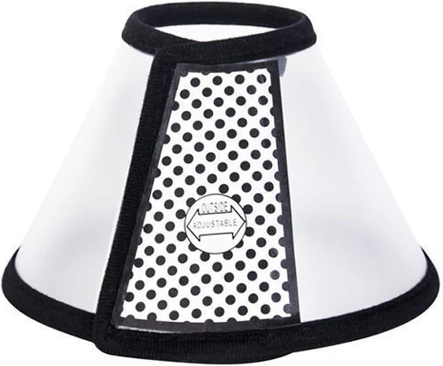 Halskrause Haustier Kunststoff Elisabethanischer Kragen XS 15-18CM
