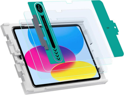 Schutzfolie iPad 10. Generation 2 Stück gehärtetes Glas einfache