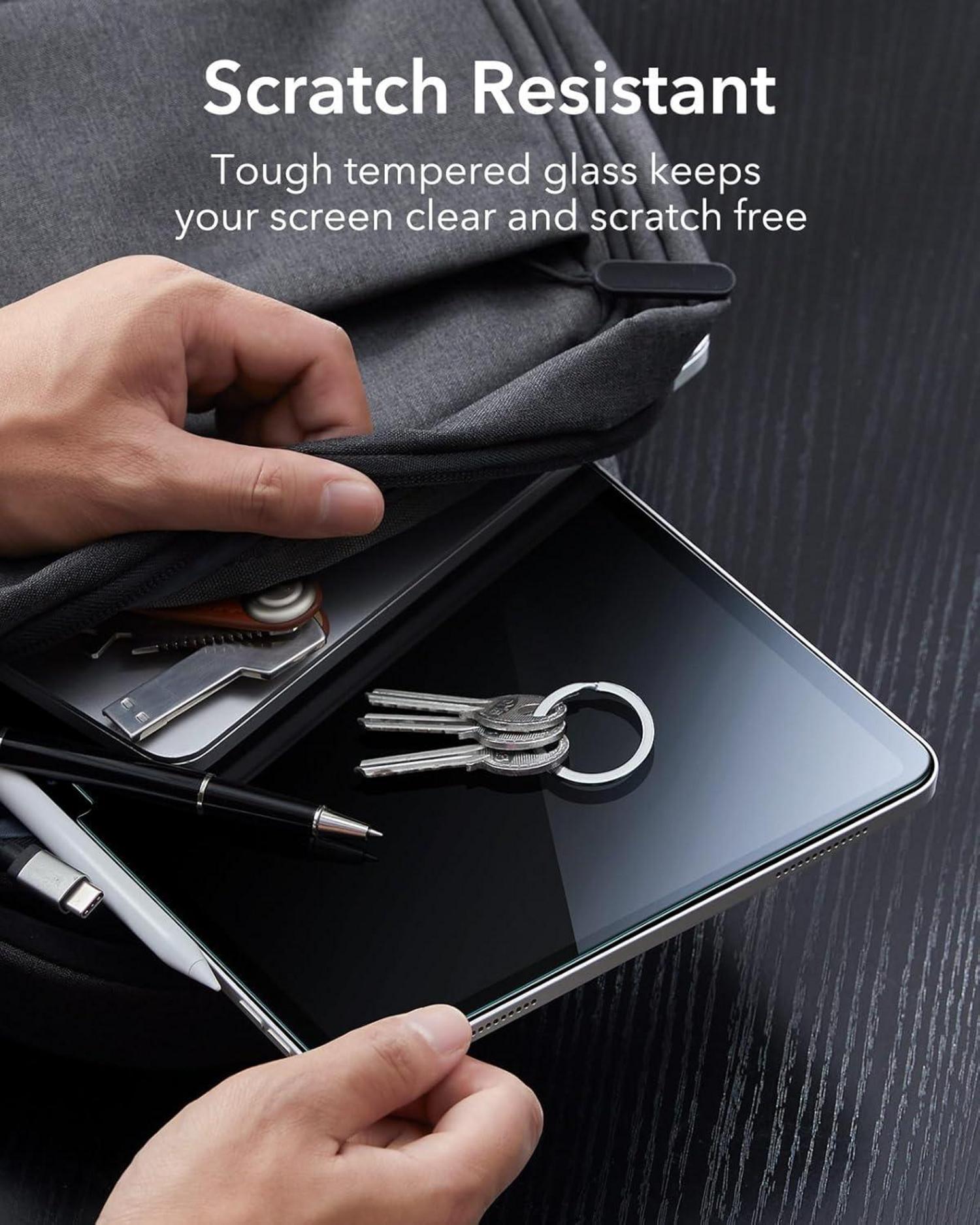 Schutzfolie iPad 10 Gen 2022 Gehärtetes Glas 2 Stk HD-Klarheit