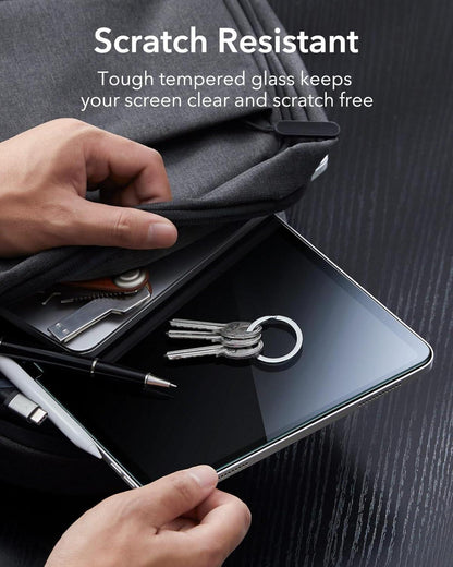 Schutzfolie iPad 10 Gen 2022 Gehärtetes Glas 2 Stk HD-Klarheit