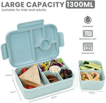 Bugucat Lunchbox Kinder 1300ML 2Set Bento Box Brotdose mit