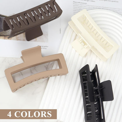 Haarklammer 13cm Damen Rutschfester Hair Clip Extra Große Haarklammer