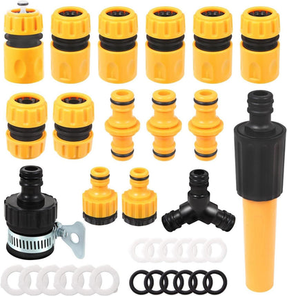 Schlauchverbinder Set 1/2 Zoll Gardena 16tlg. Gartenschlauch