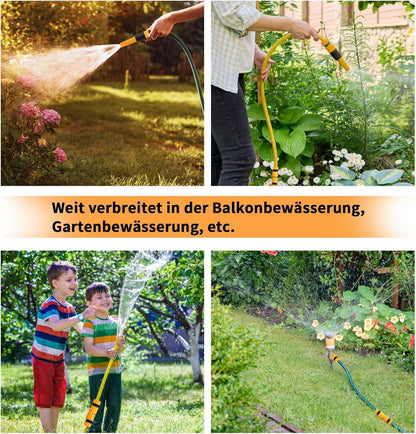 Schlauchverbinder Set 1/2 Zoll Gardena 16tlg inkl. Wasserstop Y-Stück