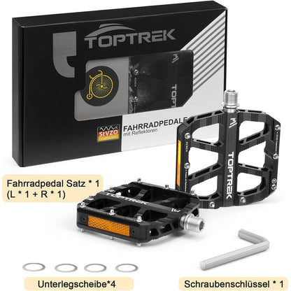 Toptrek Fahrradpedale mit StVZO Zugelassen