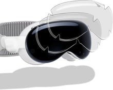 2er Pack Displayschutzfolie für apple Vision Pro - HD Klar, Blasenfrei