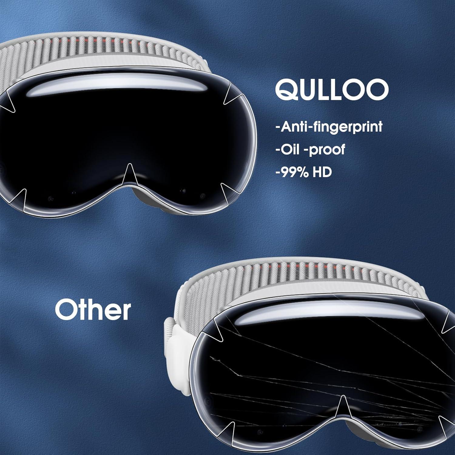 2er Pack Schutzfolie für apple Vision Pro Displayschutzfolie