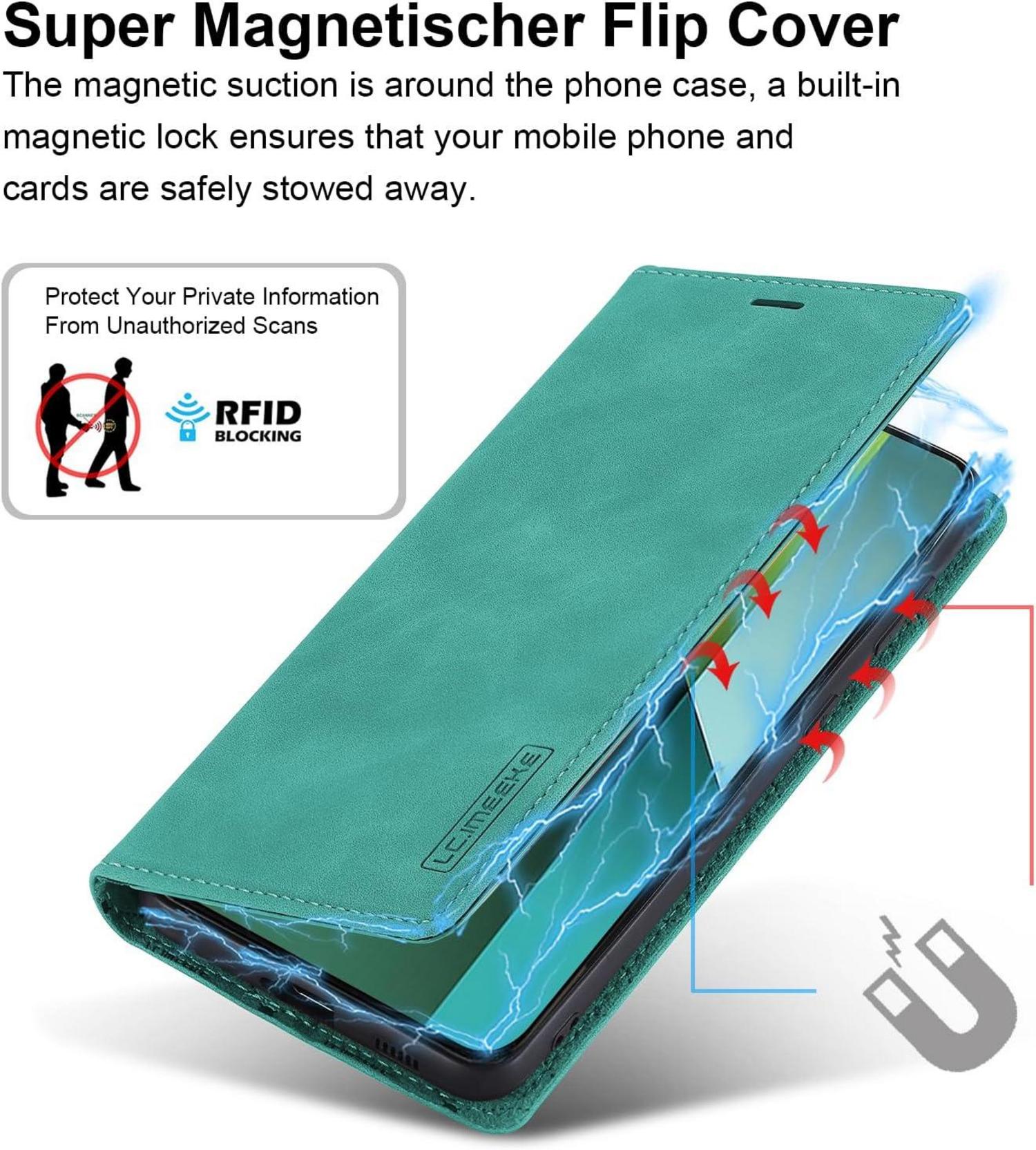Handyhülle Xiaomi Redmi Note 13 Pro 5G Leder Klapphülle Schutzhülle