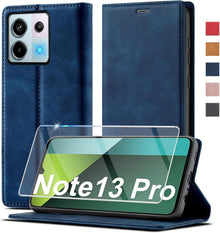 Handyhülle Xiaomi Redmi Note 13 Pro 5G Leder Flip Wallet Case