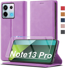 Handyhülle Xiaomi Redmi Note 13 Pro 5G Poco X6 Pro 5G Leder Flip