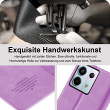 Handyhülle für Redmi Note 13 Pro 5G, Poco X6 Pro 5G Leder