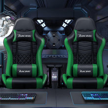 Gaming Stuhl Bürostuhl mit Wippfunktion und ergonomischem