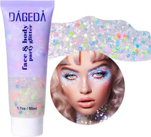 Glitter Gel Sequins Shimmer Body Face Chunky Holographic Festival
