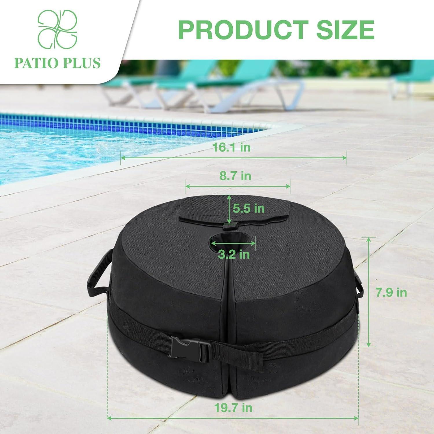 Patio Plus Runder Kegelstumpf 41x50x20 cm wasserdicht