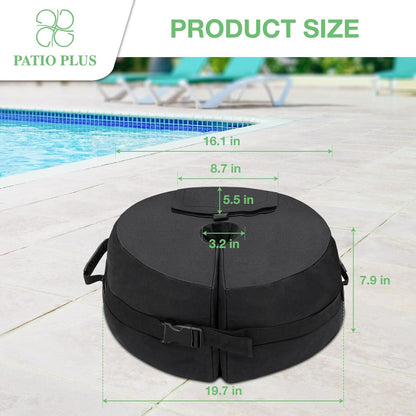 Patio Plus Runder Kegelstumpf 41x50x20 cm wasserdicht