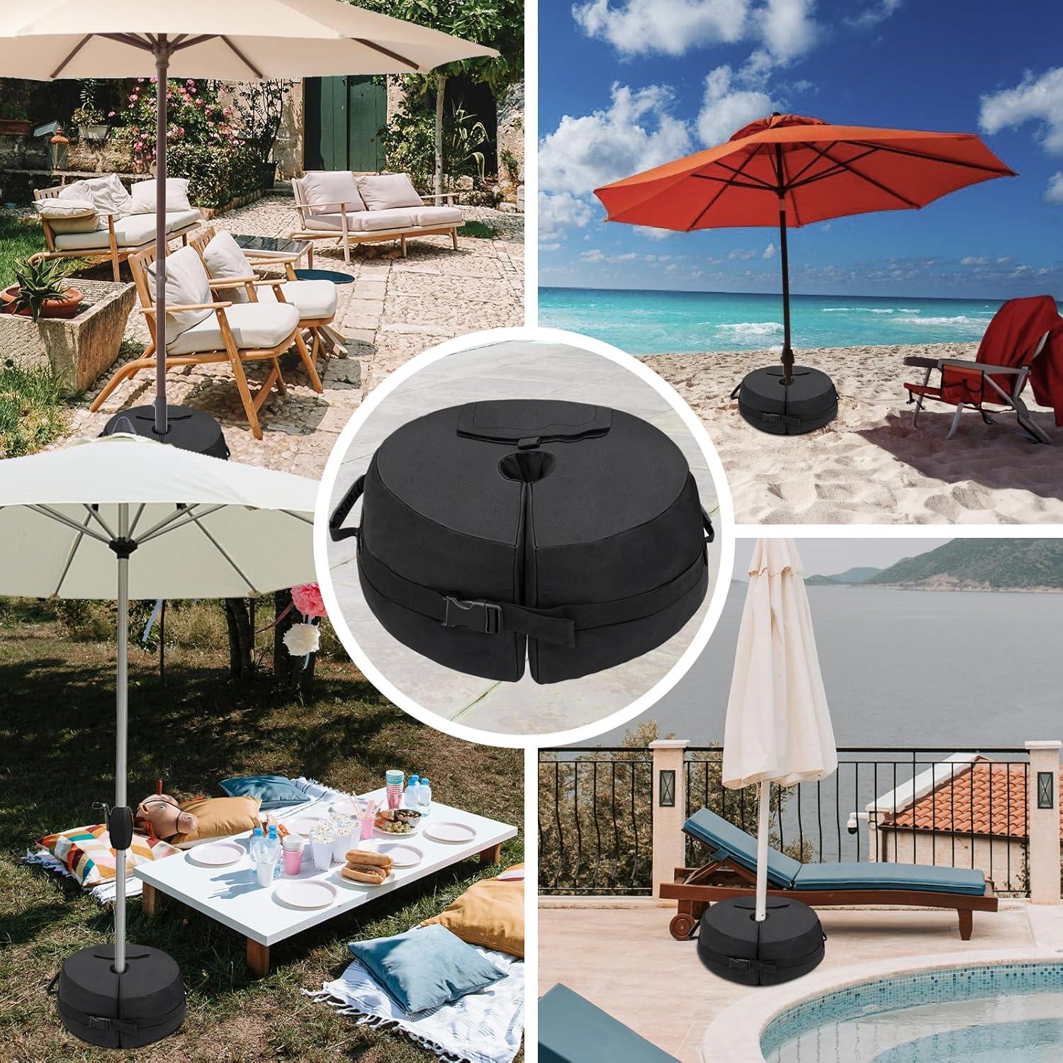 Patio Plus Regenschirm-Gewichtstasche 55 kg wasserdicht 900D