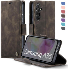 Samsung Galaxy A35 5G Handyhülle Klappbar Lederhülle RFID Schutz